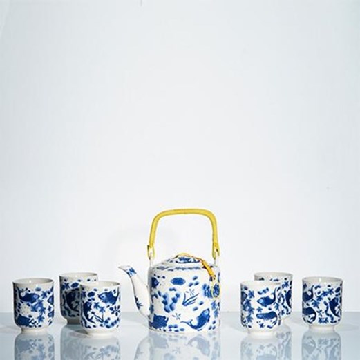 Tea Set Jepang CAPODIMONTE AB01 NEW