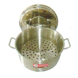 Jual Panci Sauce Pot ZEBRA With Steaming Plate 161037