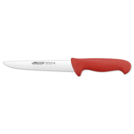 Jual Pisau ARCOS Butcher Knife Narrow Blade 294722 - 180mm Red