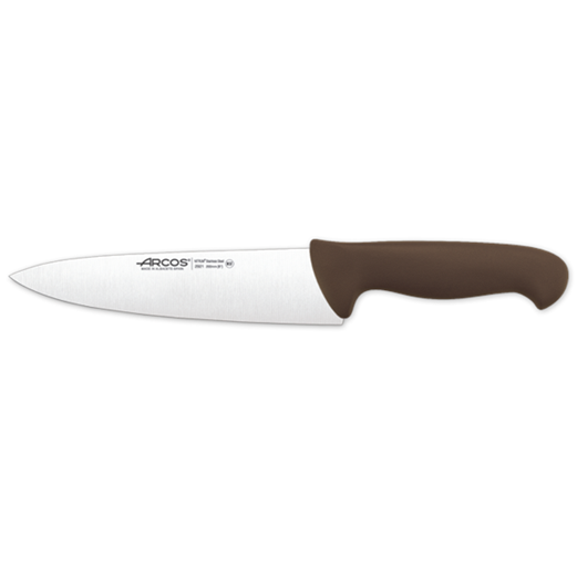 Jual Pisau ARCOS Chefs Knife Narrow Blade 292128 - 200mm Brown