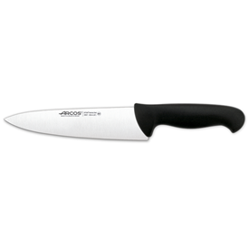 Jual Pisau ARCOS Chefs Knife Narrow Blade 292125 - 200mm Black