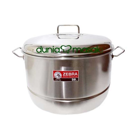 Jual Panci Sauce Pot ZEBRA With Steaming Plate 161051
