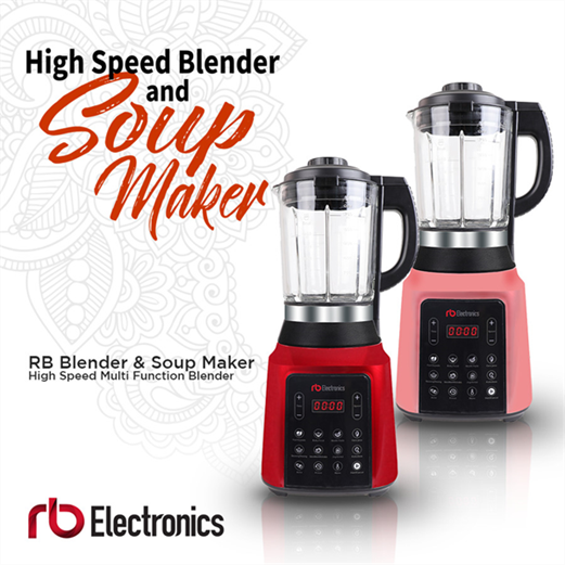 Blender and Soup Maker RB ELECTRONICS BSM-1750