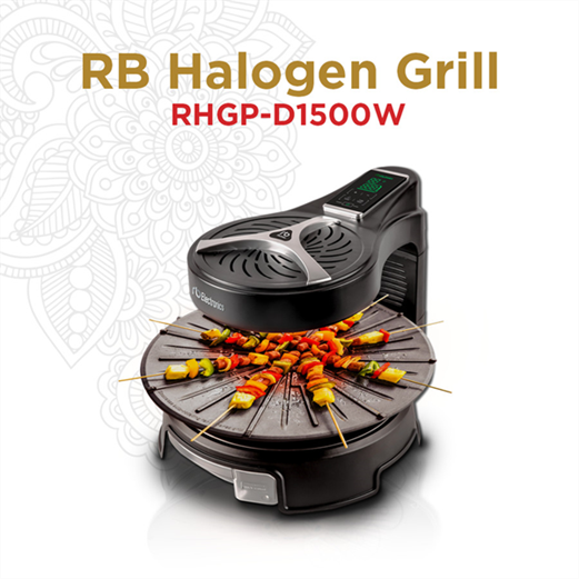 Mesin Pemanggang Halogen Grill RB ELECTRONICS RH-GP D1500