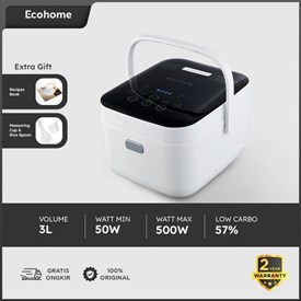 Jual ECOHOME Low Carbo Rice Cooker ELS-888 Multi Cooker