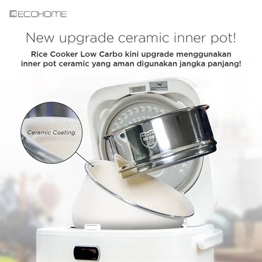 ECOHOME Low Carbo Rice Cooker ELS-888 Multi Cooker