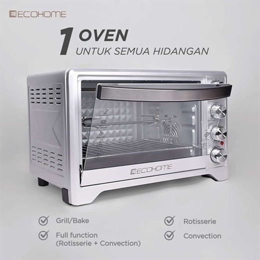 ECOHOME Oven Platinum EOP-888 Low Watt