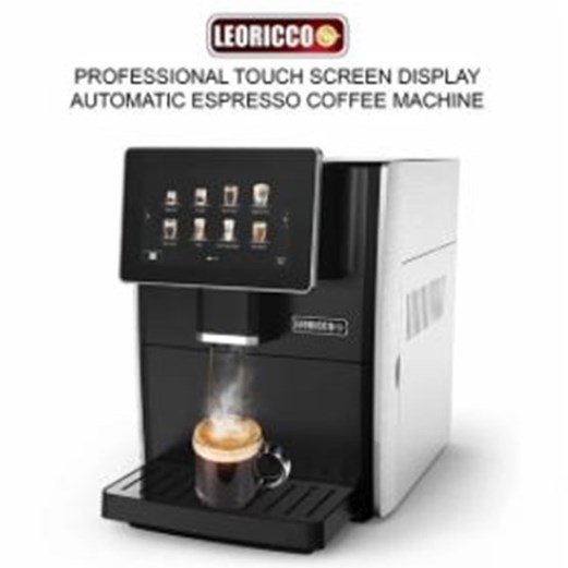 MESIN KOPI AUTOMATIC COFFEE MAKER LEORICCO DECOUPE TOUCH SCREEN