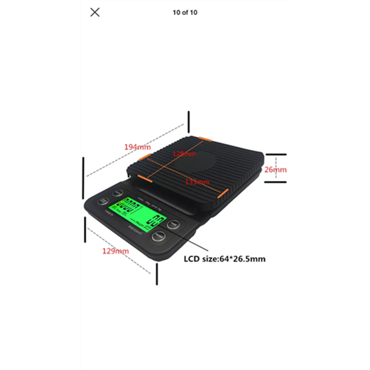 Promo Normcore Ultra-Thin Electronic Coffee Scale - Timbangan Kopi Digital  Cicil 0% 3x - Jakarta Utara - Breville Indonesia