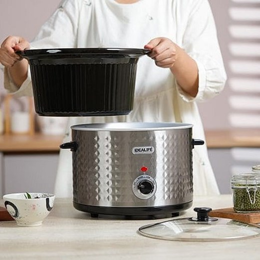 SLOW COOKER (5.0LITRE) – IDEALIFE IL-350