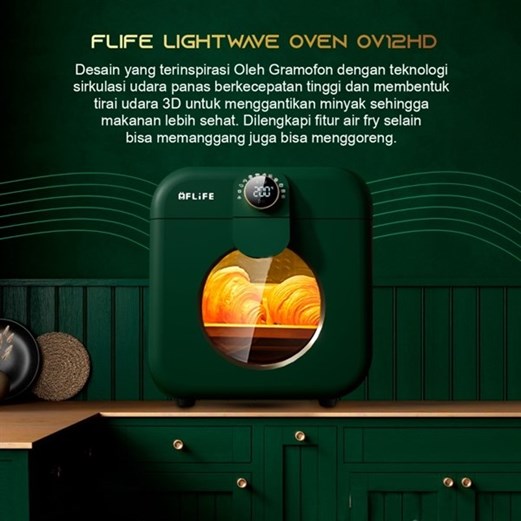 FLIFE Lightwave Oven 12 L - Model OV-12HD