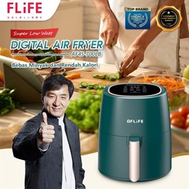 Jual FLIFE Digital Air Fryer 4.5 L - Super Low Watt - AF45-700LB
