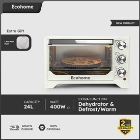 Jual ECOHOME Oven Platinum 24L EOP777 Dehydrator Low Watt