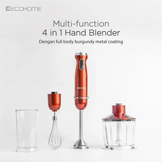 ECOHOME Hand Blender EHB-333 Blender Praktis Multi Fungsi