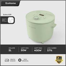 Jual ECOHOME Low Carbo Rice Cooker ELS-777 Multi Cooker