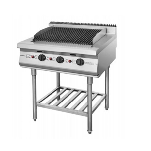 Gas Open Griddle & Broiler with Stand GETRA RSD-3