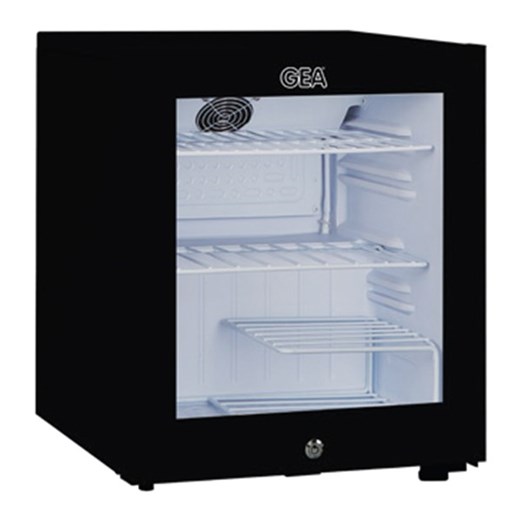 Kulkas Chiller Lemari Pendingin Showcase Display Cooler Mini Bar GEA EXPO-50FD BLACK HITAM