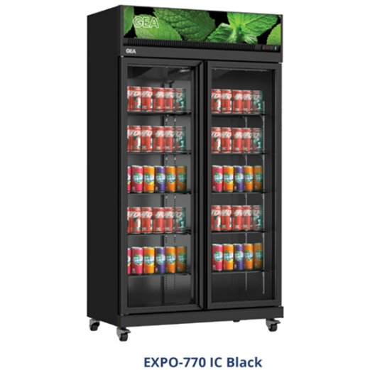 Jual Kulkas Showcase GEA EXPO-770 IC EXPO- 770 IC BLACK Chiller Lemari Pendingin