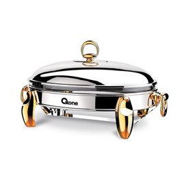 Jual OXONE FOODWARMER SIGNATURE GOLD OVAL OX-85OV