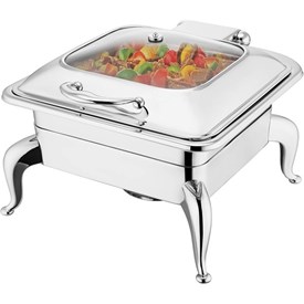 Jual Pemanas Makanan Chafing Dish 5,5 L & Curve Legs  SUNNEX Genoa W35300