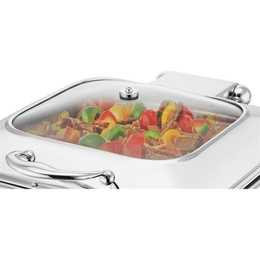 Pemanas Makanan Chafing Dish 5,5 L & Curve Legs  SUNNEX Genoa W35300