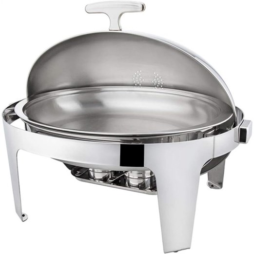 Pemanas Makanan Chafing Dish 9 L Oval SUNNEX Elite X32821V-C1