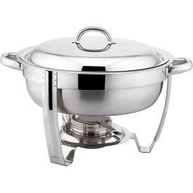 Jual Pemanas Makanan Chafing Dish 5 L Round SUNNEX Regal X21581