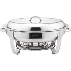 Jual Pemanas Makanan Chafing Dish 9 L Oval SUNNEX Regal X22861