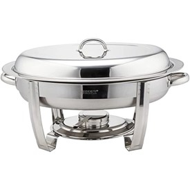 Jual Pemanas Makanan Chafing Dish 5,5 L Oval SUNNEX Regal X21761