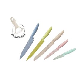 Jual Multi Color Marble Knife Pisau Set OXONE OX-608N