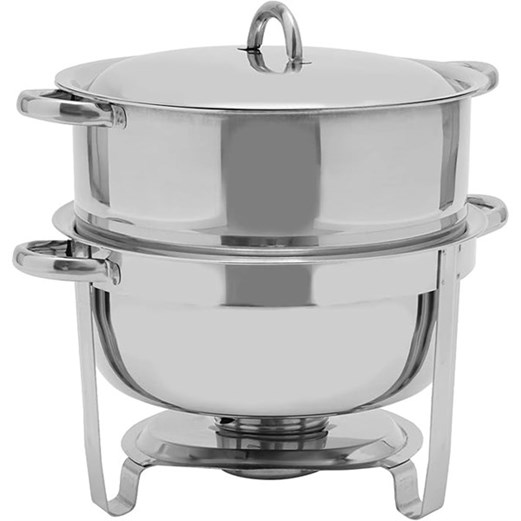 Jual Pemanas Makanan Chafing Dish 13,5 L Round SUNNEX Classic Range X23581