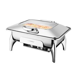 Jual Pemanas Makanan Chafing Dish 8,5 L Full Size SUNNEX Sandwichbutton W16-1102S