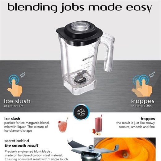 Silent Smoothie Blender MADIN T-333SE T - 333 SE 