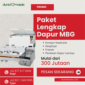 Jual Paket Dapur MBG Paket Peralatan Dapur Makan Bergizi Gratis