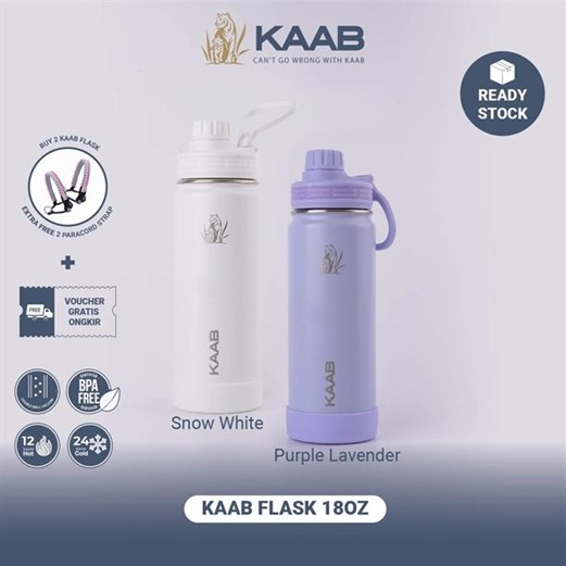 Jual Flask Botol Minum Stainless 18oz/540ml Stylish Canteen KAAB