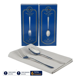 Jual Sendok dan Garpu Makan DNG - 6pcs