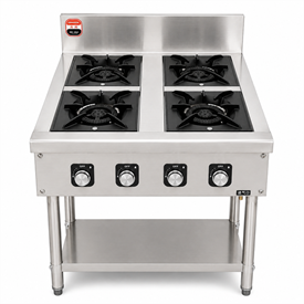 Jual DGI BZL-4-2G Four Burner Clay Pot Stove – Kompor Komersial 4 Tungku Heavy Duty