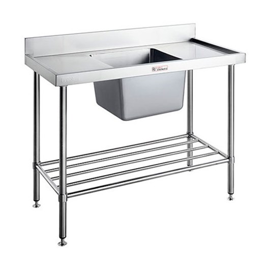 Jual Sink Bench With Splash Back SIMPLY STAINLESS 1200x600x900
