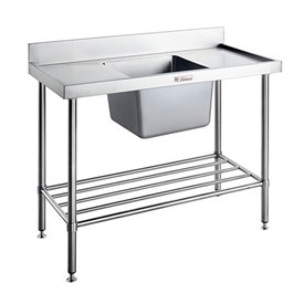 Jual Sink Bench With Splash Back SIMPLY STAINLESS 2100x700x900
