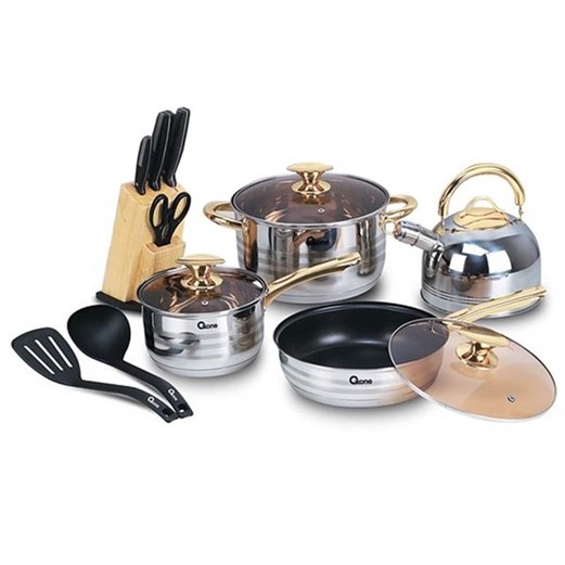 Jual Panci Cookware Set OXONE OX-777 Rosegold