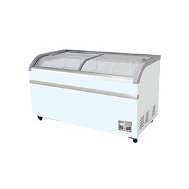 Jual Peti Pendingin Sliding Curve Glass Freezer GEA SD-500BY 