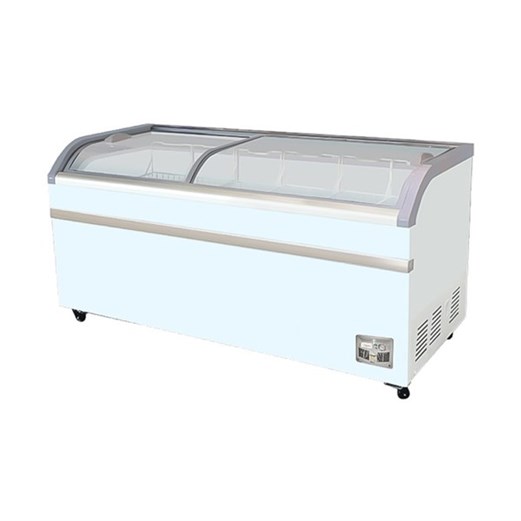 Jual Peti Pendingin Sliding Curve Glass Freezer GEA SD-700BY